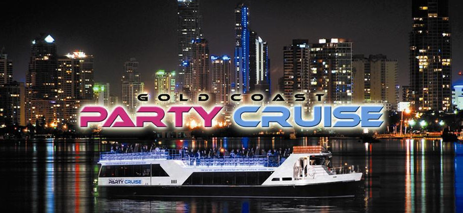 Gold Coast Party Cruise at night